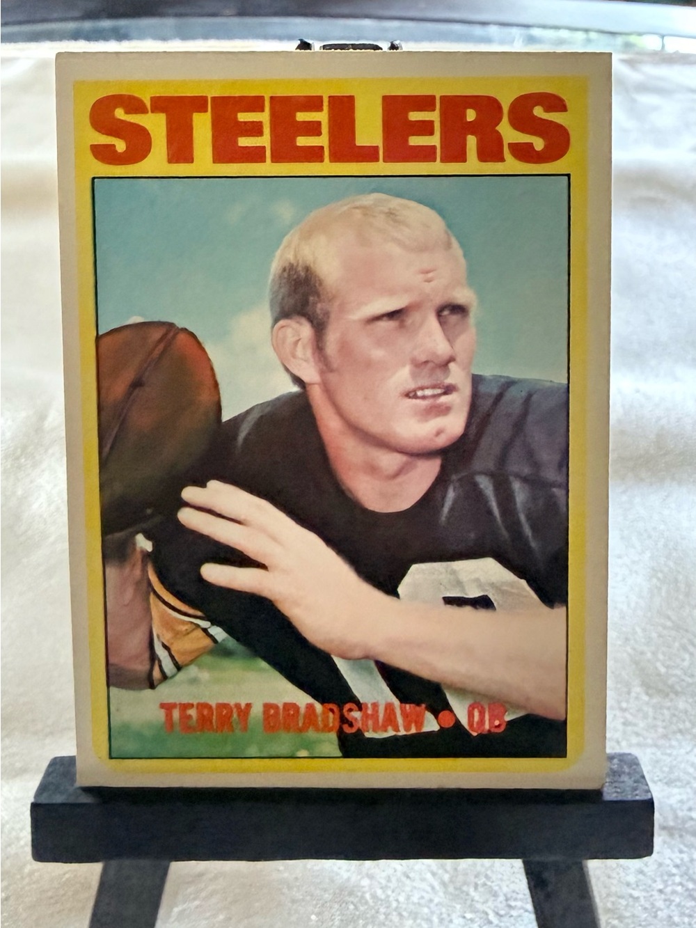 Terry Bradshaw HOF, #150, Topps, 1972, Nicely Centered - Mint